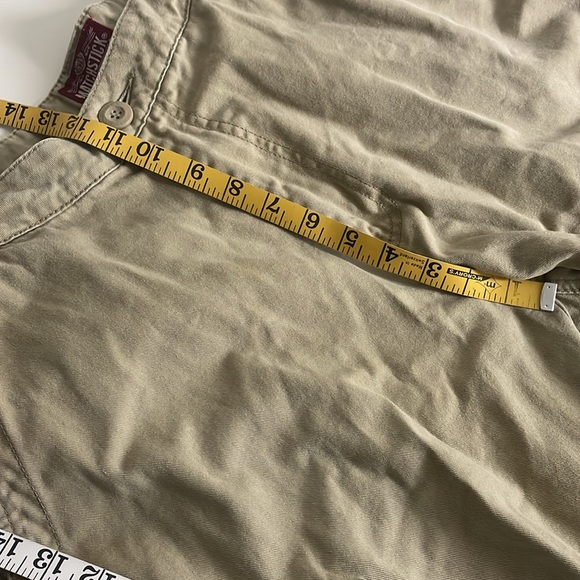 Matchstick Khaki Cargo Pants-Drawstring cuffs- Size 38 - Picture 12 of 14